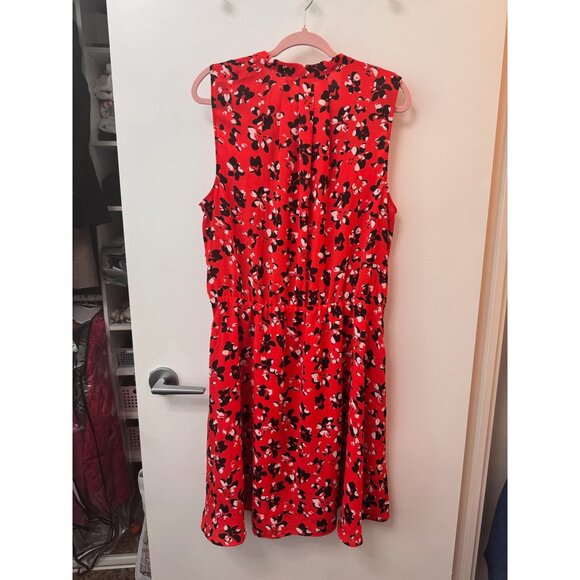 ✨ Banana Republic | Red Floral Dress | Size XL ✨ - Picture 2 of 7